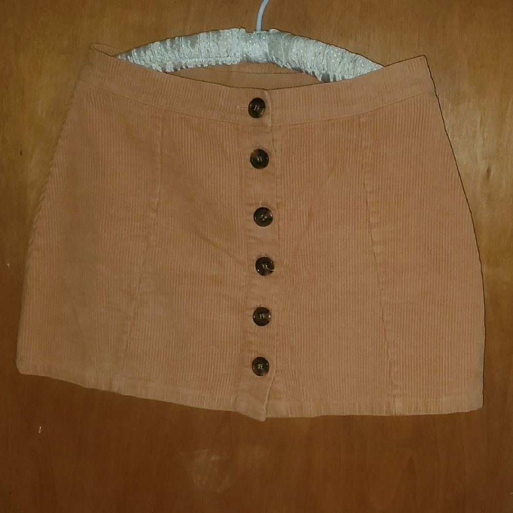 Rue21 Tan Mini Pencil Skirt Casual Resort Wear